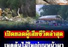 สุดเศร้า! เปิดยอดผู้เสียชีวิตล่าสุด เหตุต้นไม้ใหญ่บนหน้าผาหักโค่นทับเต็นท์งานประจำปี